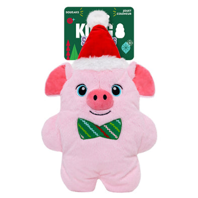 Jouet Pour Chien Kong Snuzzles - Noël - Cochon