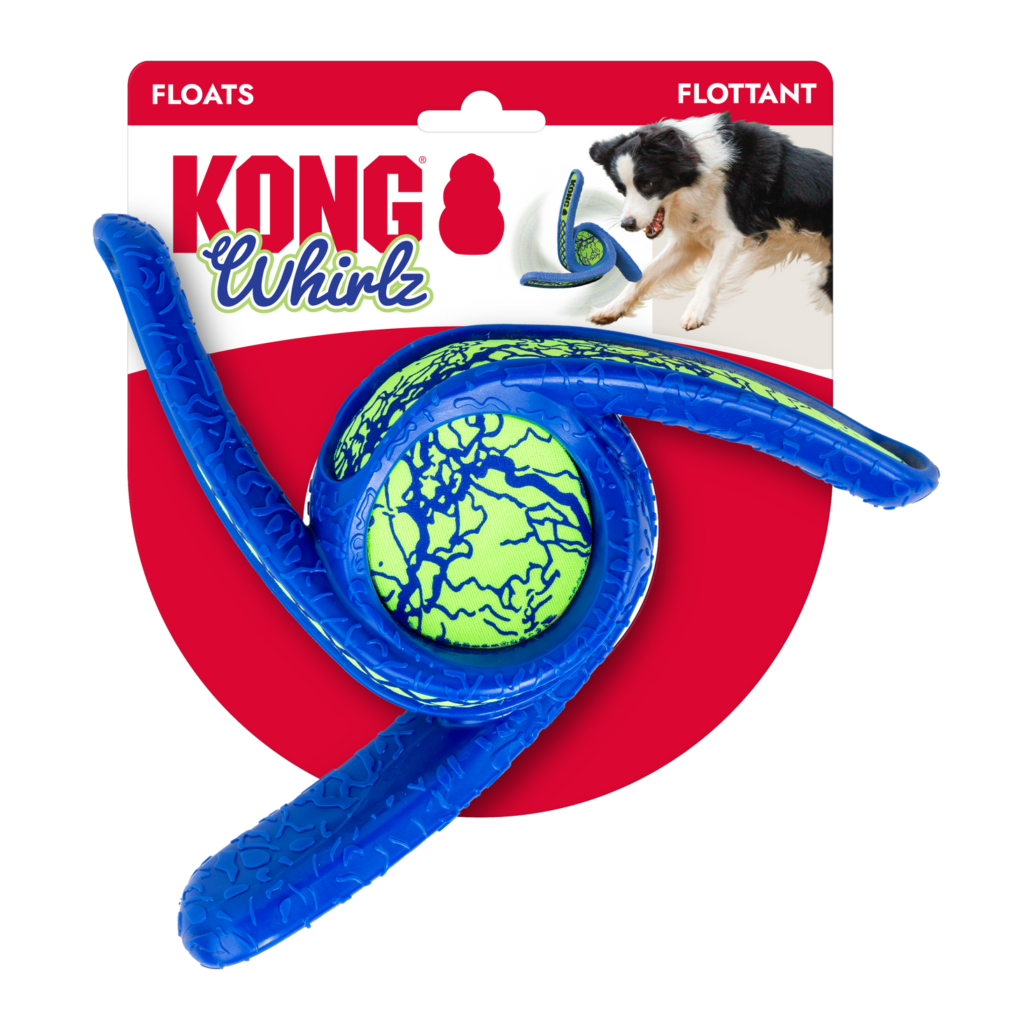 Jouet Kong Whirlz Pour Chien