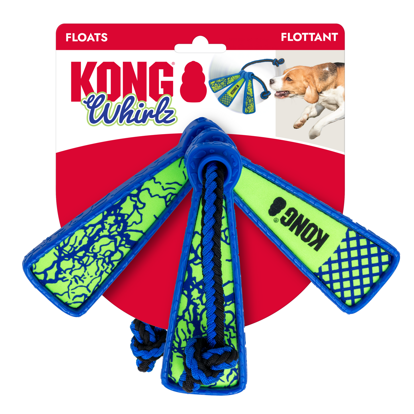 Jouet Kong Whirlz Pour Chien
