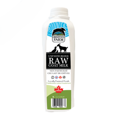 Lait De Chèvre Cru Non Pasteurisé