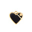 Médaille Basic Fait À La Main Noir Et Or