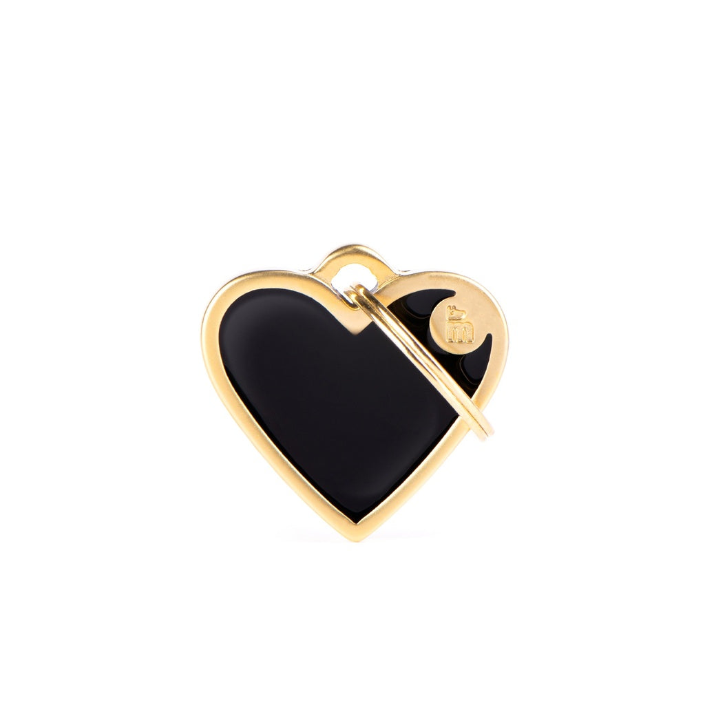 Médaille Basic Fait À La Main Noir Et Or