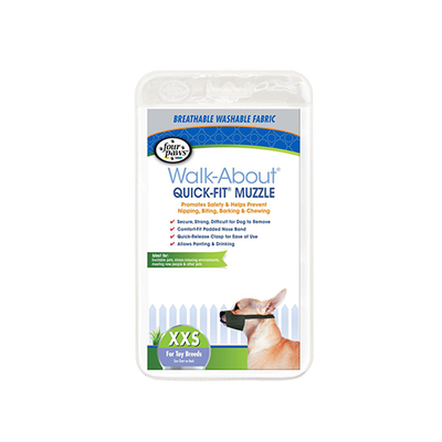 Muselière Four Paws en tissus