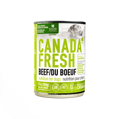 Nourriture Humide pour Chien Boeuf -Canada Fresh