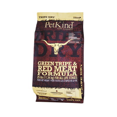PetKind - Nourriture Sèche Mélange De Tripes Et De Viande Rouge