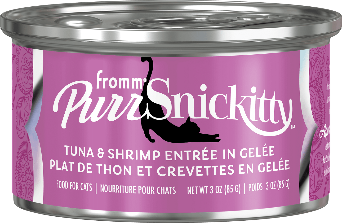 Fromm Purrsnickitty - Nourriture En Conserve Pour Chat Gelée Thon et Crevette