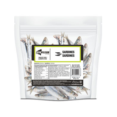 Sac De Sardines Congelées * Cru *