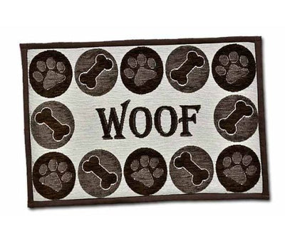 Tapis Pour la Maison Woof 12.5'' X 19.5''