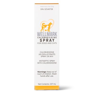 Vaporisateur De Chlorhexidine Wellmark Pour Chien Et Chat