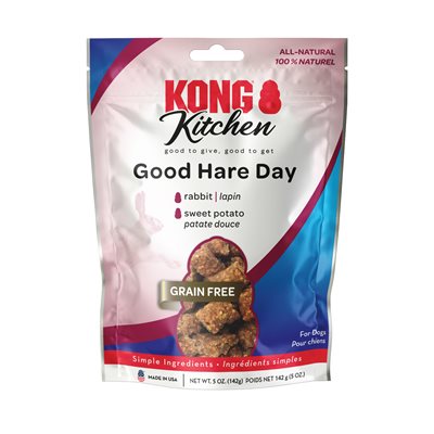 Gâterie Kong sans grain ( Good Hare Day) lapin et patate douce