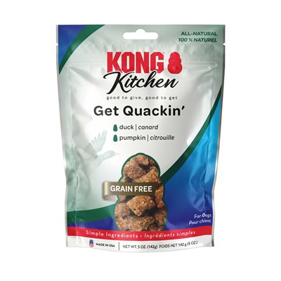 gâterie Kong sans grain ( Get quackin') canard et citrouille