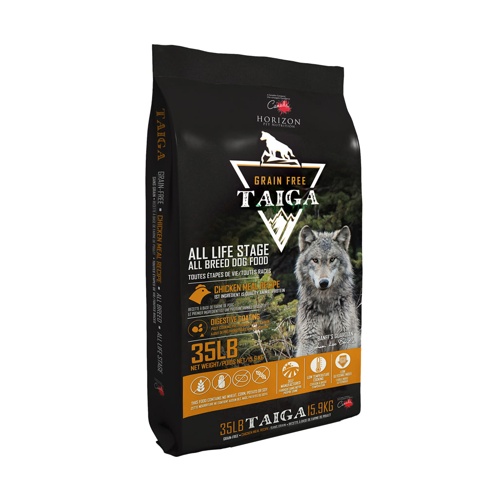 Nourriture pour Chien Taïga Horizon Sans Grains Poulet