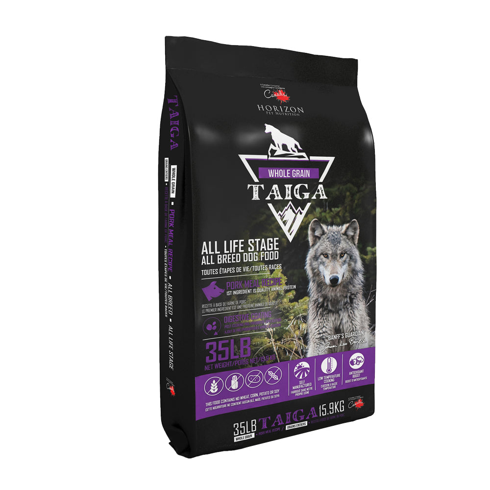 Taïga Horizon - Nourriture Sèche Pour Chien Avec Grains *Porc*