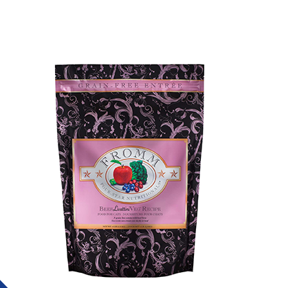 Fromm Four-Star - Nourriture Sèche Pour Chat Sans Grains *Boeuf Livattini Veg*