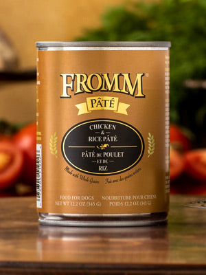 Nourriture En Conserve Pour Chien *Poulet et Riz Pâté* - Fromm