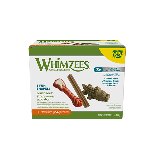 Gâteries Dentaires Whimzees - Value Pack