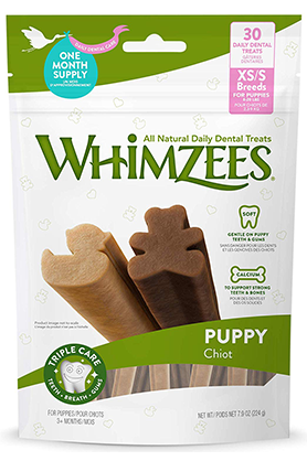Gâteries Dentaires pour Chiots - Whimzees